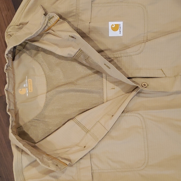 Carhartt Button Down Force Mandan Shirt, Size XL - Picture 4 of 7